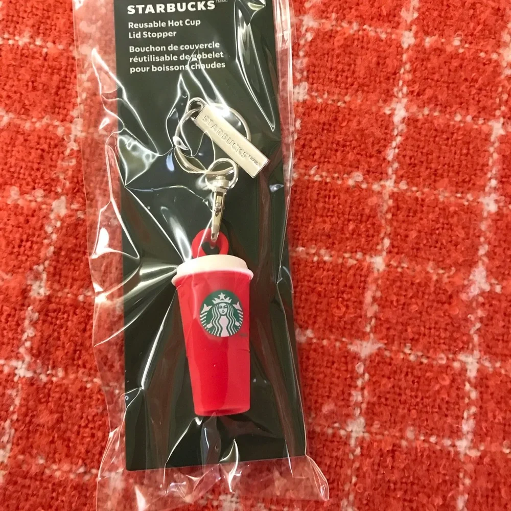 Starbucks Red Mini Cup Keychain - Picture 3 of 4